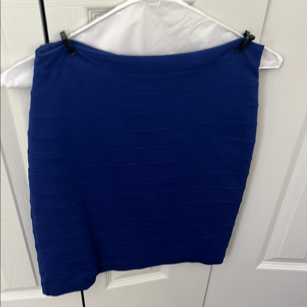 Elegant Blue Women's Skirt